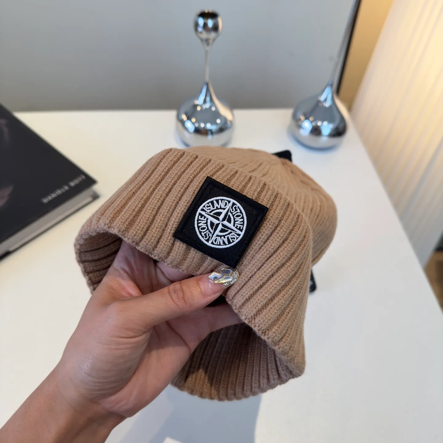 💰50¥ STONE ISLAND New wool hat, classic and versatile